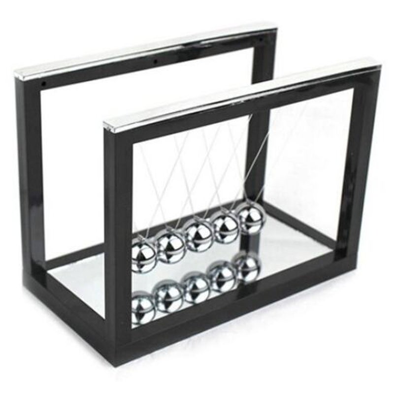 Newton Pendulum Ball Stainless Steel Bump Moving Desktop Ornaments Multi