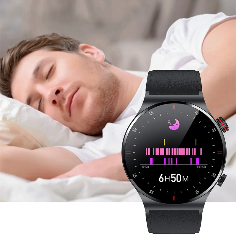 Nfc Bluetooth Calling Sports Fitness Smart Watch For Men Black Silver