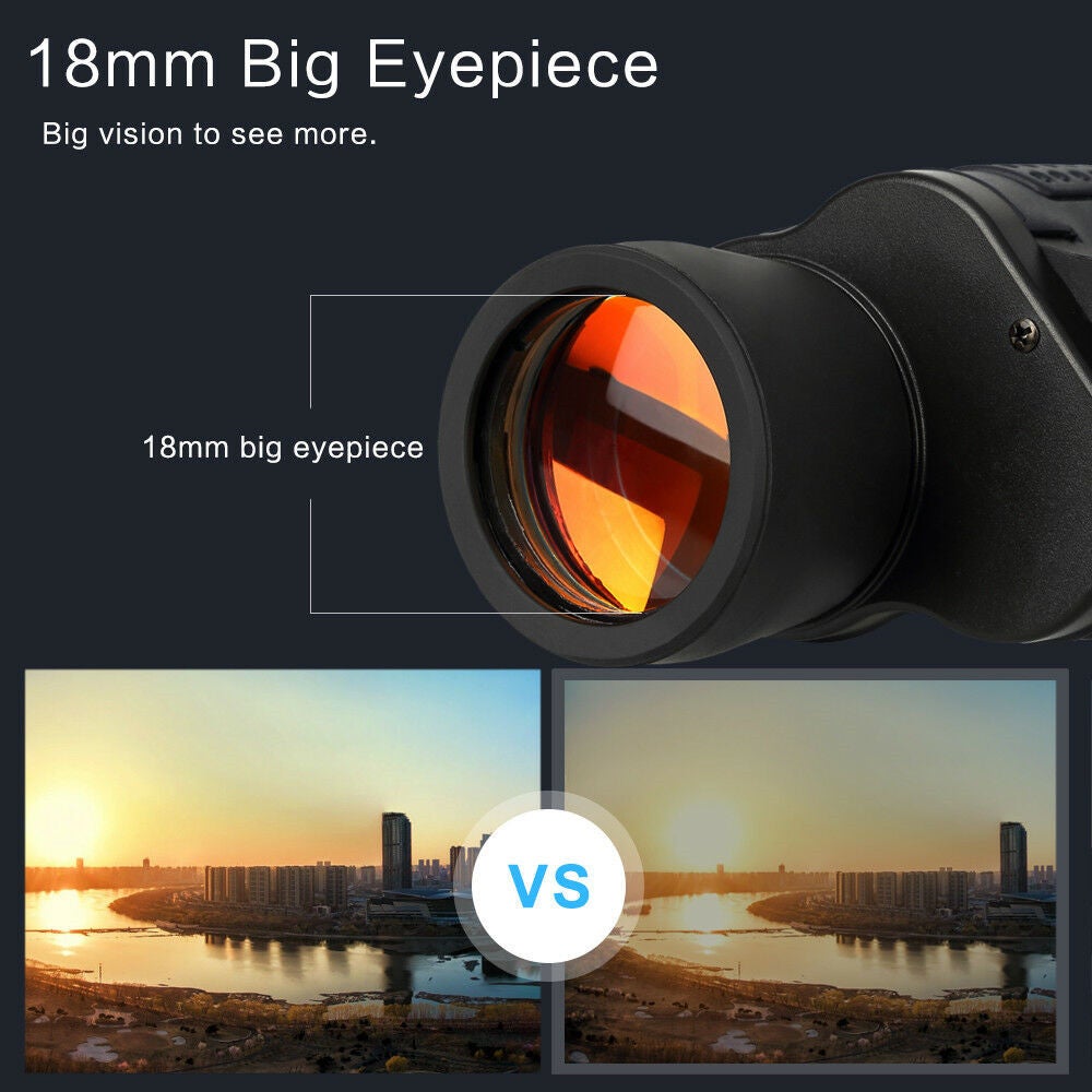 Night Vision 60X60 3000M High Definition Outdoor Binoculars Telescope Hd Waterproof For