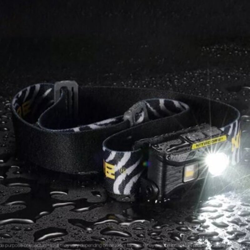 Nu25 Headlamp 360 Lumens Triple Outputs Lightweight Usb Rechargeable Headlight Flashlight