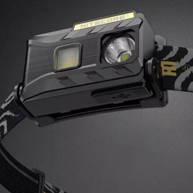 Nu25 Headlamp 360 Lumens Triple Outputs Lightweight Usb Rechargeable Headlight Flashlight