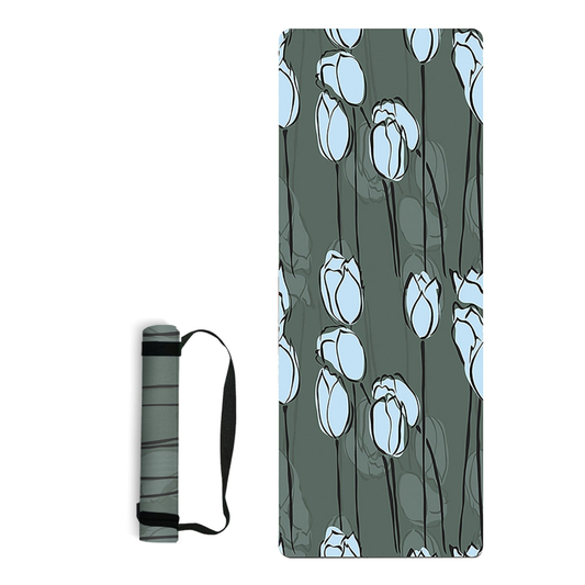 Non-Slip Yoga Mat Portable Foldable Gym Durable Non-Skid Mats Pilates Exercise