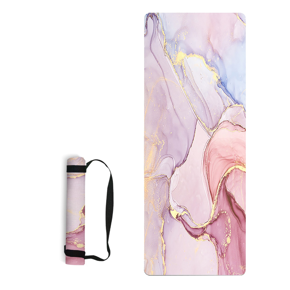 Non-Slip Yoga Mat Portable Foldable Gym Durable Non-Skid Mats Pilates Exercise