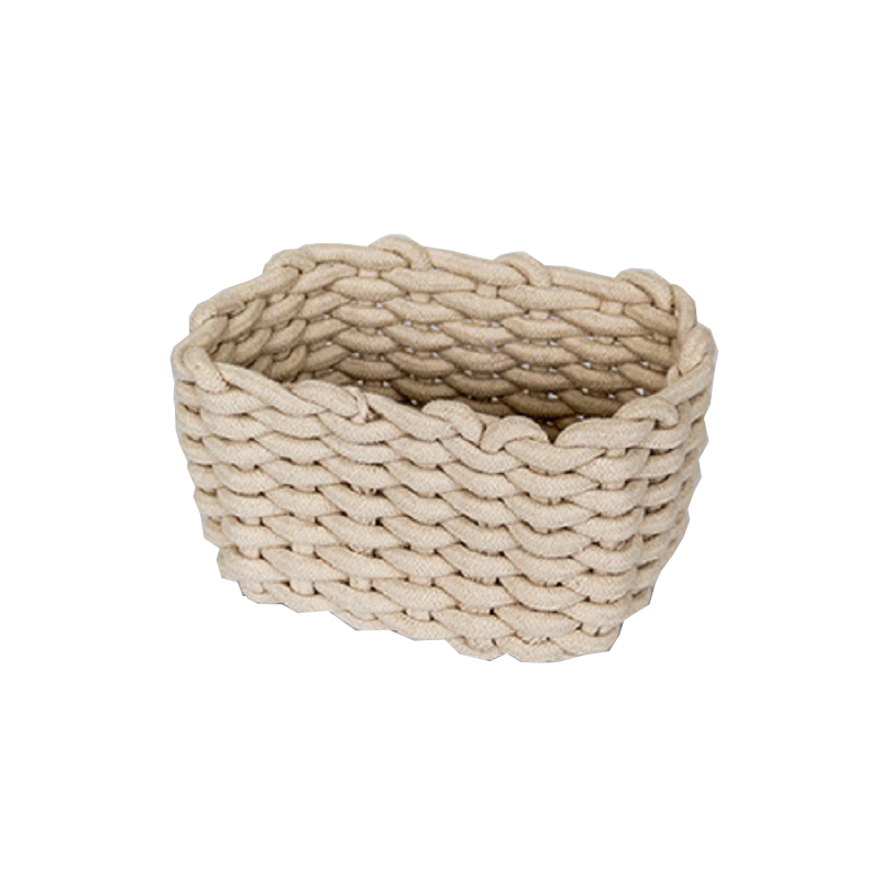 Nordic Thick Cotton Rope Storage Box Simple Basket