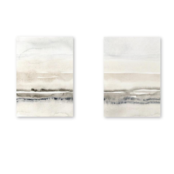Nordic Watercolor Canvas Prints