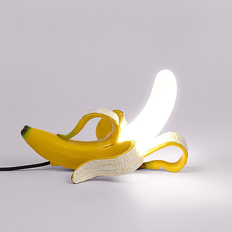 Novelty Banana Night Light Table Lamp Bedroom Desk Home Decor