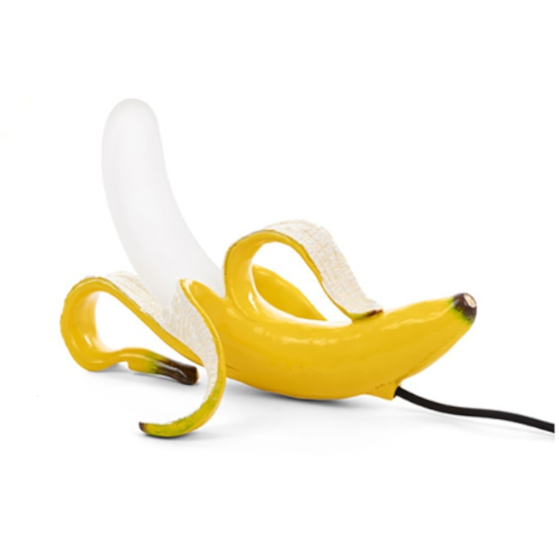 Novelty Banana Night Light Table Lamp Bedroom Desk Home Decor