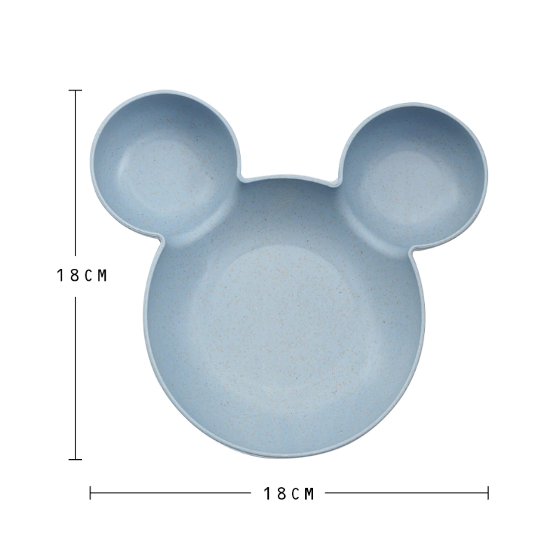 Novelty Mouse Dinner Plates Children Tableware
