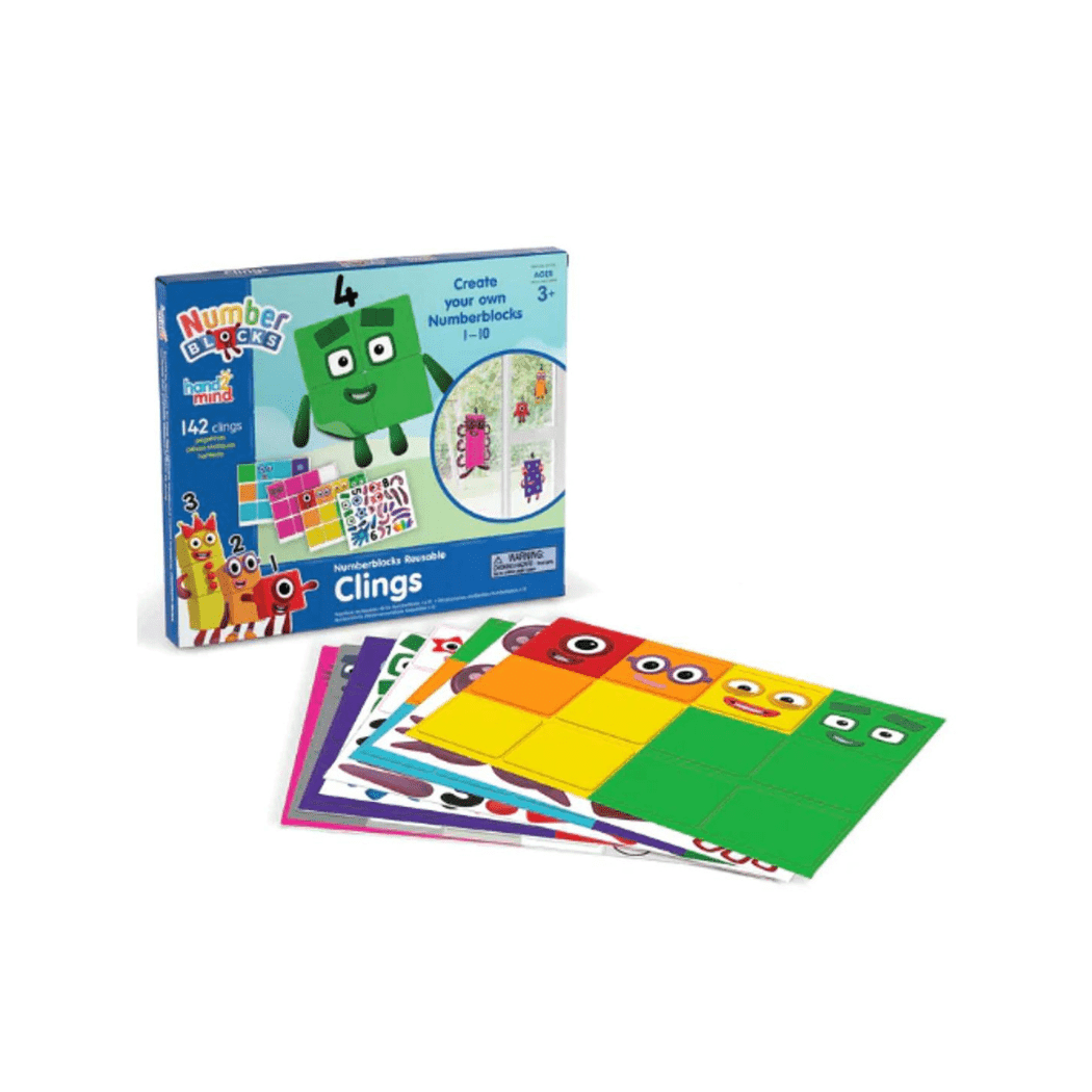 Numberblocks Reusable Clings For Learning Fun And Educational Play