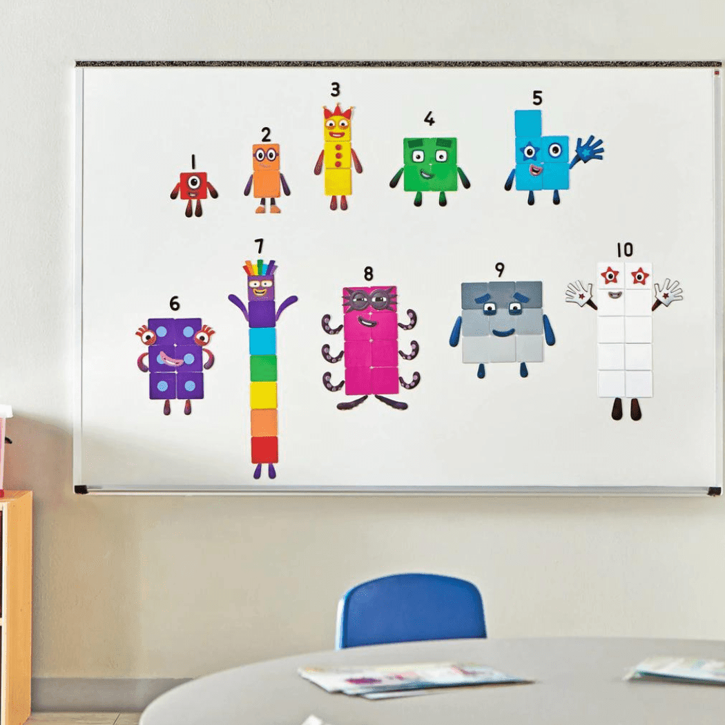 Numberblocks Reusable Clings For Learning Fun And Educational Play