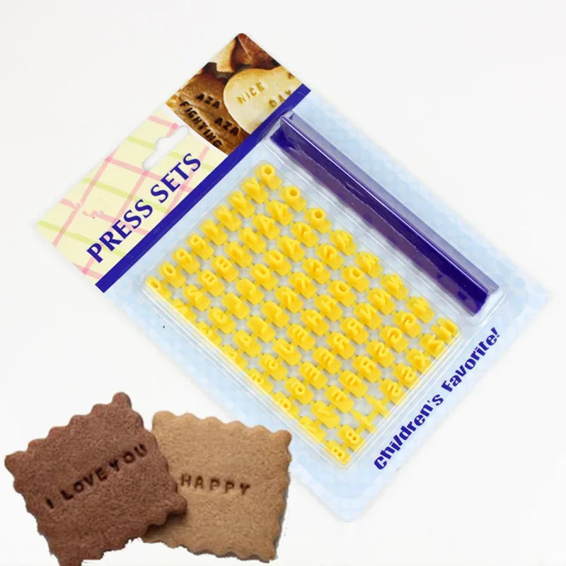 Number Alphabet Stamps Diy Press Print Name On Ceramic Pottery Soap Candle Cookie Tools