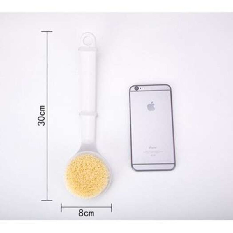 Nylon Soft Hair Long Handle Back Massage Bath Brush Exfoliating Adult