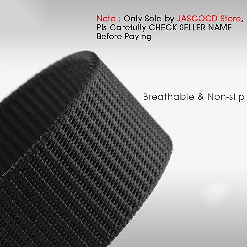 Nylon Canvas Breathable Military Tactical Men Waist Belt Buckle