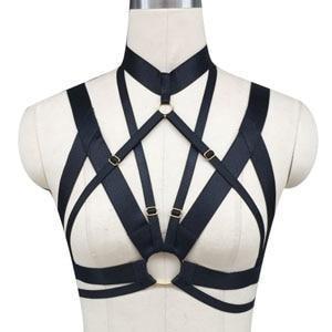 Ring Harness Women Body Fetish Clothing