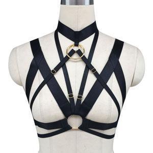 Ring Harness Women Body Fetish Clothing