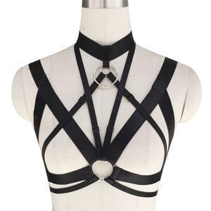 Ring Harness Women Body Fetish Clothing