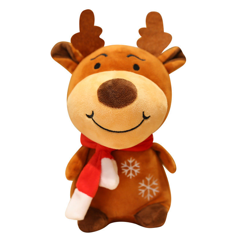 Santa Doll Plush Toy Elk Christmas Tree Gift Decoration Ornaments Festive