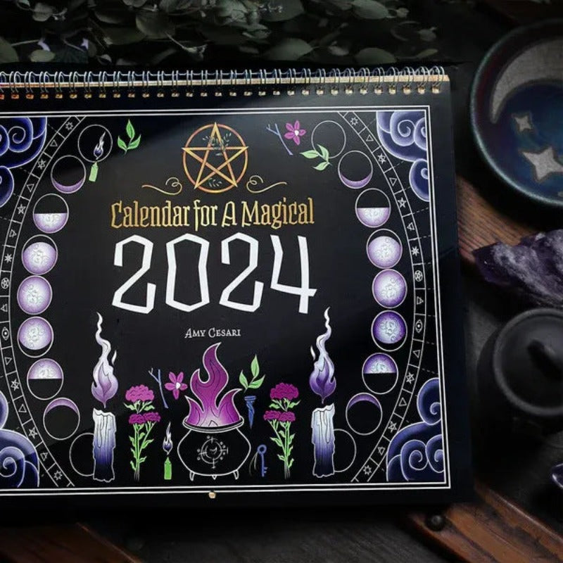 2024 Decorative Black Magic Calendar Festivals