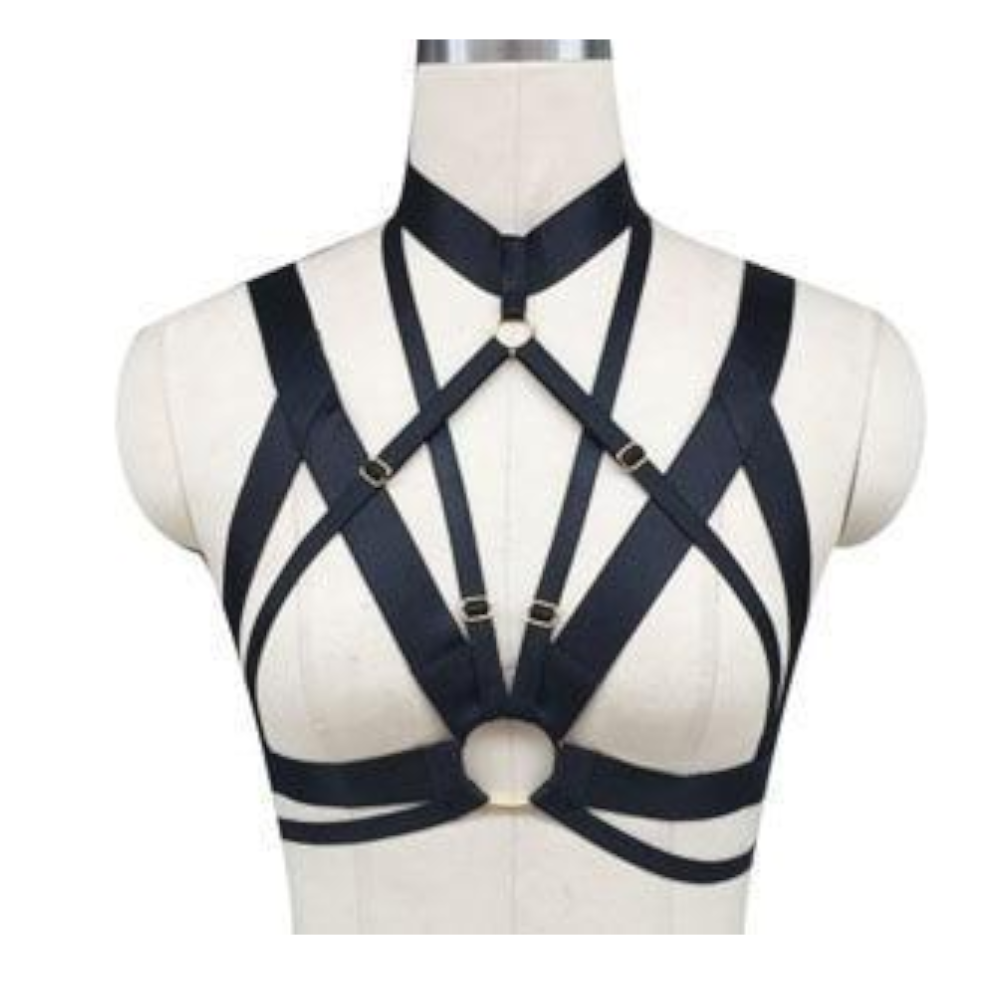 Ring Harness Women Body Fetish Clothing