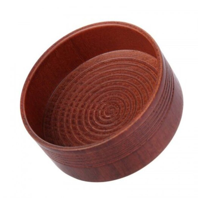 Oak Shaving Soap Bowlwooden Cup Mug Tool Natural Brown