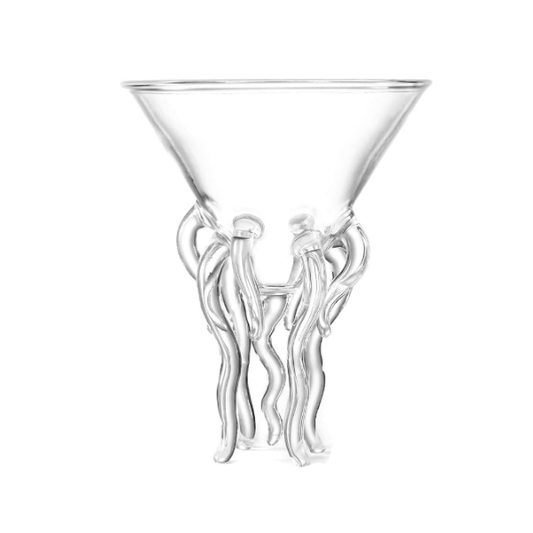 Octopus 13Cm Cocktail Glass Shot Transparent Jellyfish Cup Drinkware