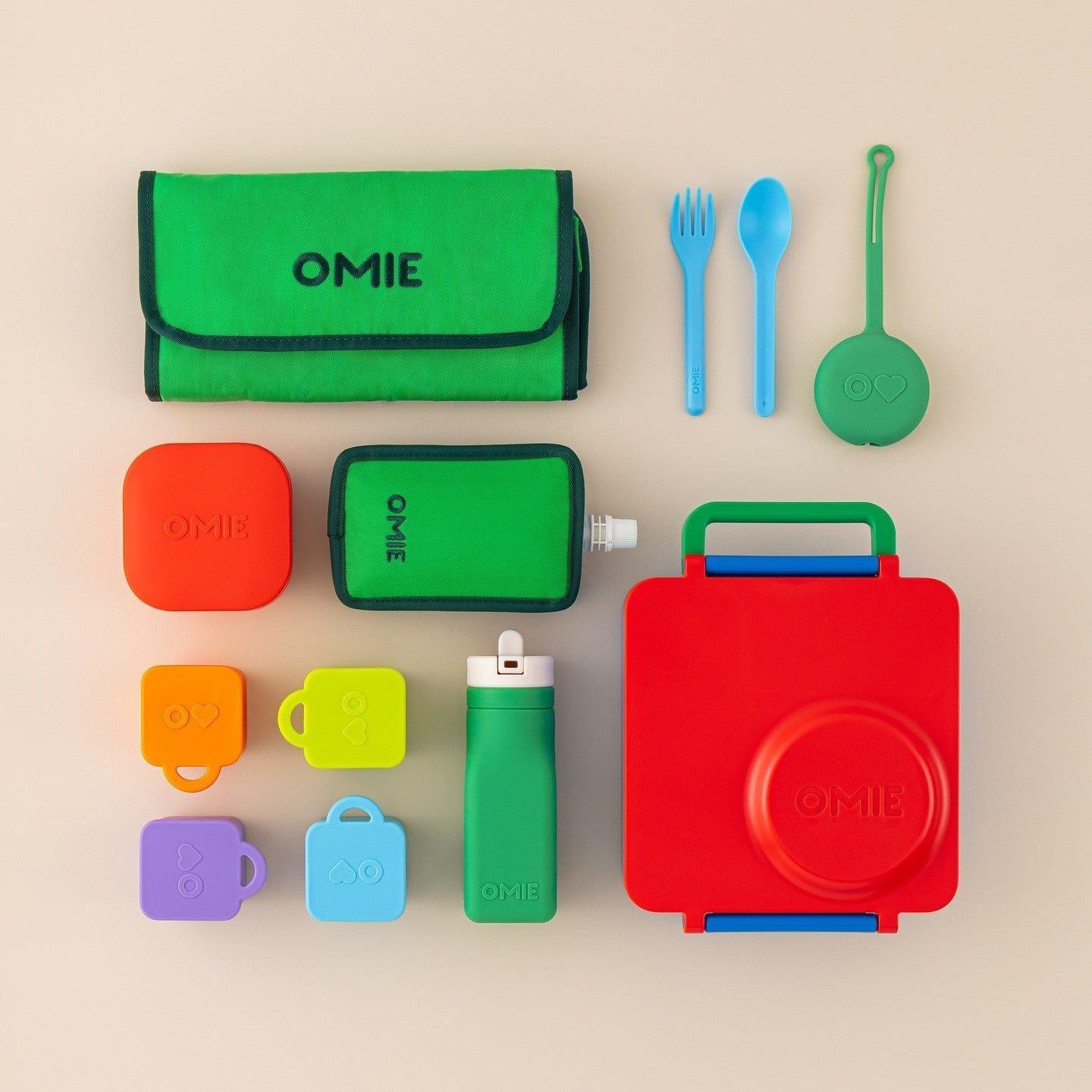 Omiebox Omiechill Freezable Yoghurt Pouch Green