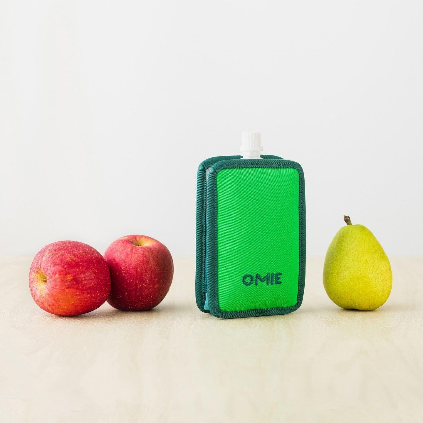 Omiebox Omiechill Freezable Yoghurt Pouch Green