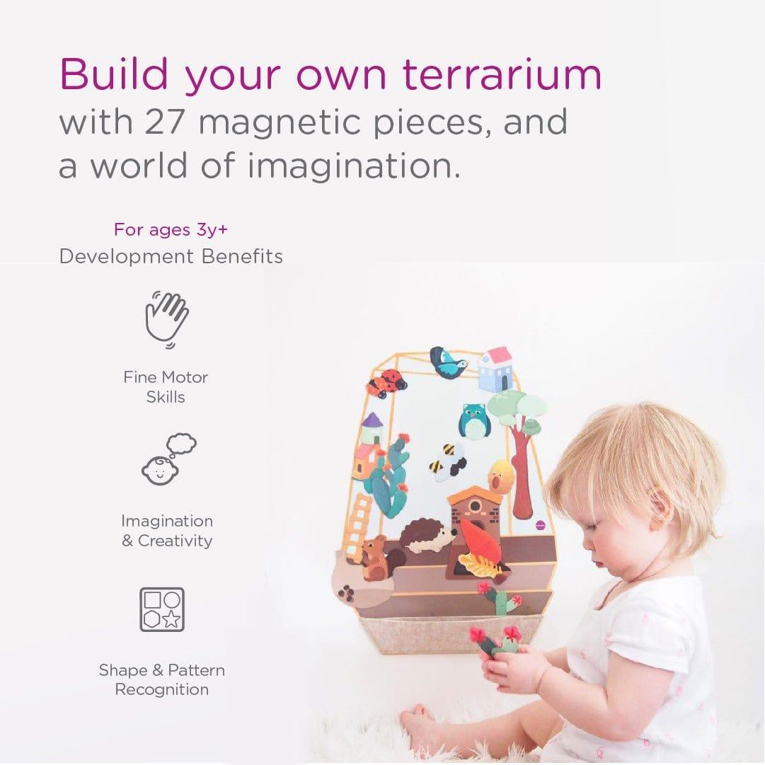 1 Sets of Oribel 1 Sets Of Vertiplay Wall Toy: Enchanted Garden