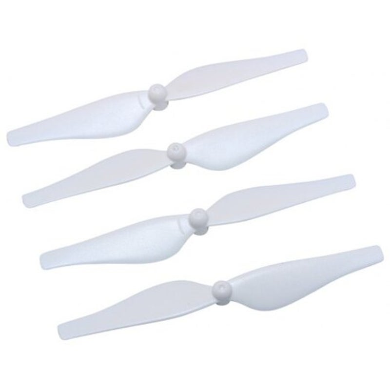 2 Pairs Quick Release Propeller For Dji Tello Rc Drone Replacement Part White