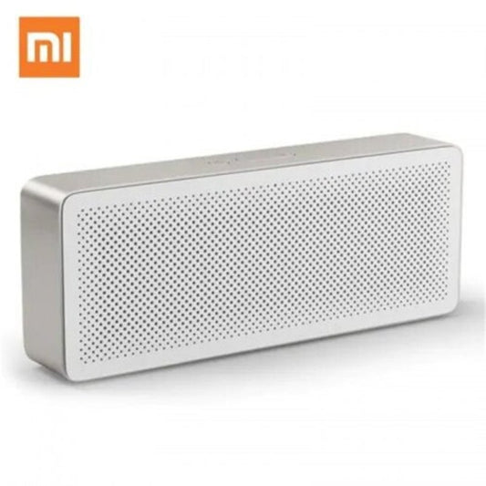 Xiaomi Original Portable Bluetooth 4.2 Speaker Square Box Generation Stereo Wireless Music Playe Silver