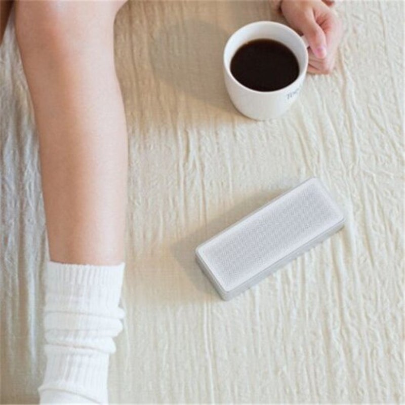 Xiaomi Original Portable Bluetooth 4.2 Speaker Square Box Generation Stereo Wireless Music Playe Silver