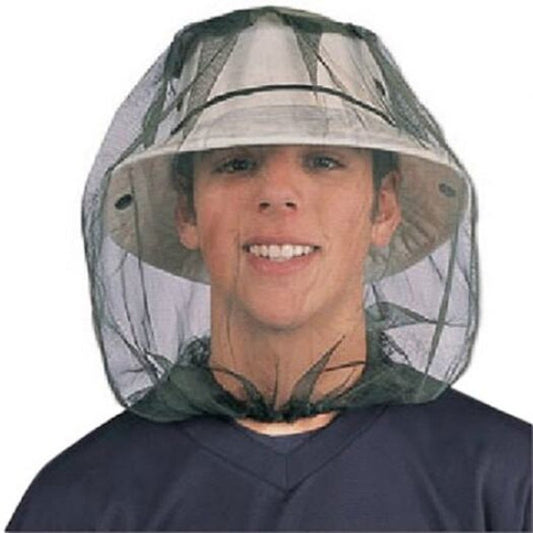 Outdoor Anti Bee Breathable Mesh Face Cover Hat Army Green