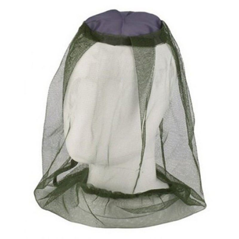 Outdoor Anti Bee Breathable Mesh Face Cover Hat Army Green