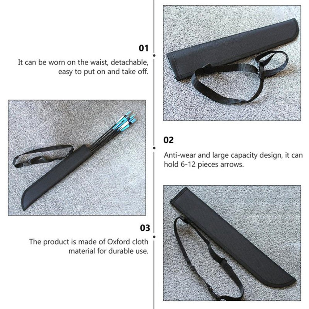 Outdoor Arrow Storage Container Children Bag Waist Hanged Holder