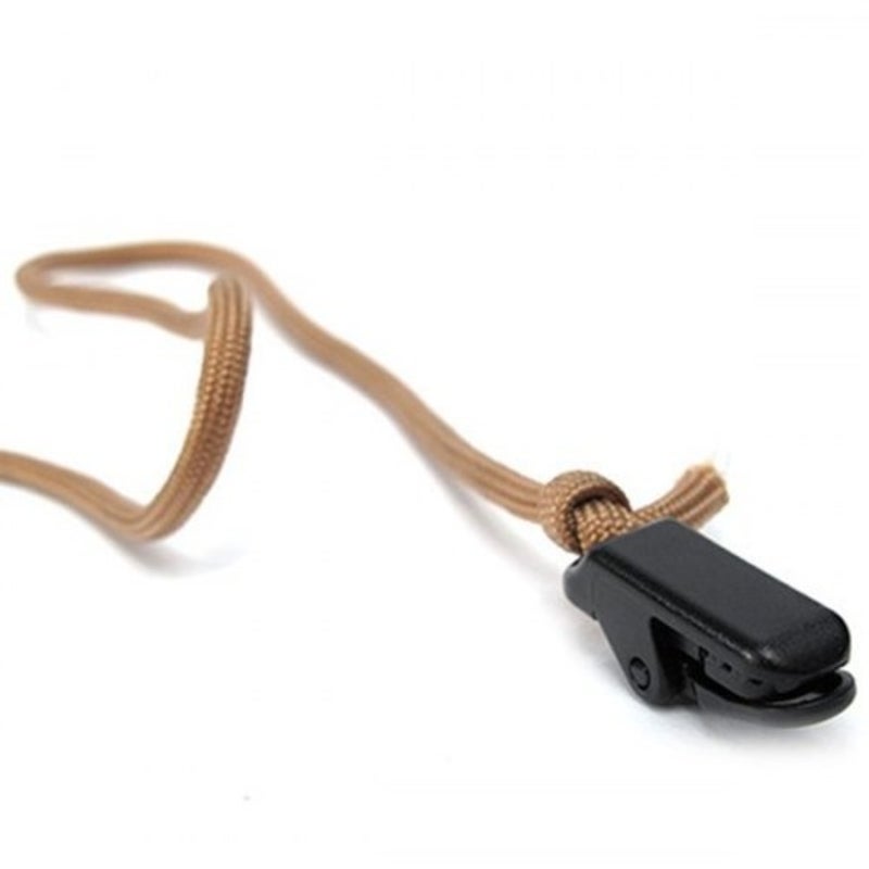Outdoor Camping Alligator Clip 10Pcs Black