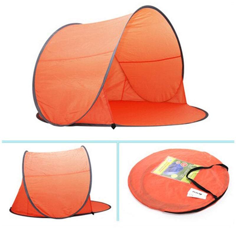 Small Pop Up Tent Outdoor Camp Beach Automatic Folding Hiking