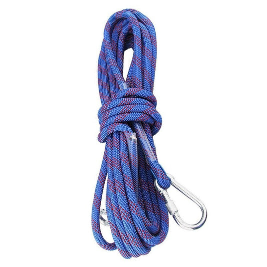 Outdoor Climbing Rope Static Rock Black