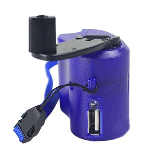 Outdoor Emergency Hand Power Dynamo Crank Usb Charging Charger Camping Backpack Survival Gear
