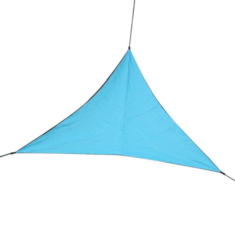 Outdoor Triangular Sunshade Sail Blue