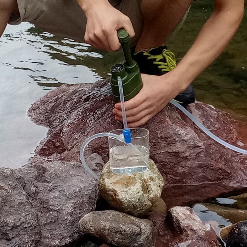 Outdoor Water Filter Straw Filtration System Purifier For Family Preparedness Camping Hiking Emergency
