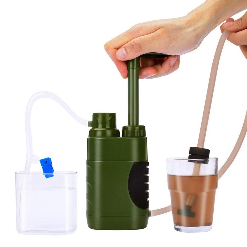 Outdoor Water Filter Straw Filtration System Purifier For Family Preparedness Camping Hiking Emergency