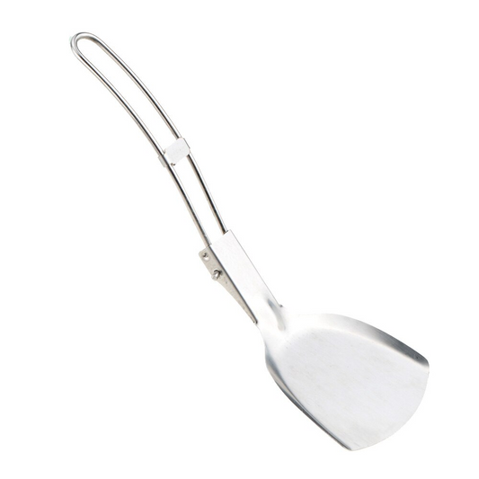 Outdoor Foldable Stainless Steel Picnic Cookware Spatula Camping Supplies