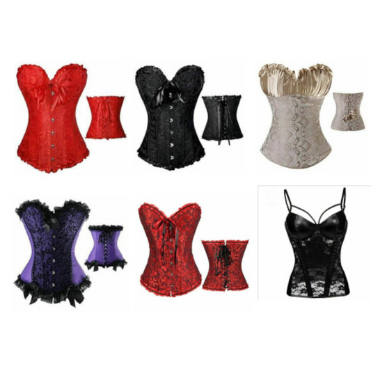 Over Bust Corset Sexy Lingerie Bdsm Fetish