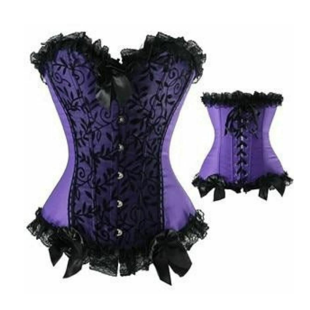 Over Bust Corset Sexy Lingerie Bdsm Fetish