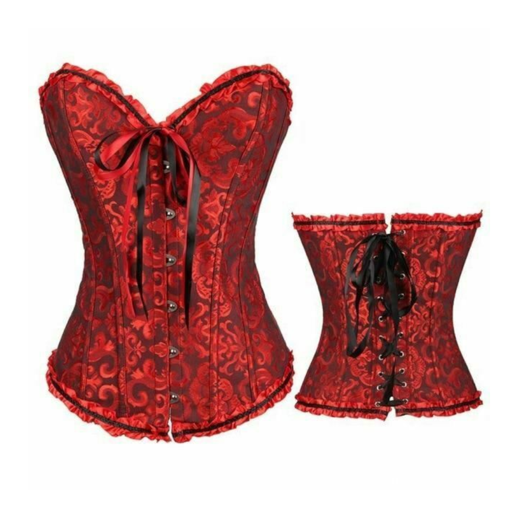 Over Bust Corset Sexy Lingerie Bdsm Fetish