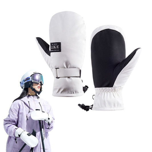 Adult Winter Ski Mittens Snow Gloves Water Resistant Note