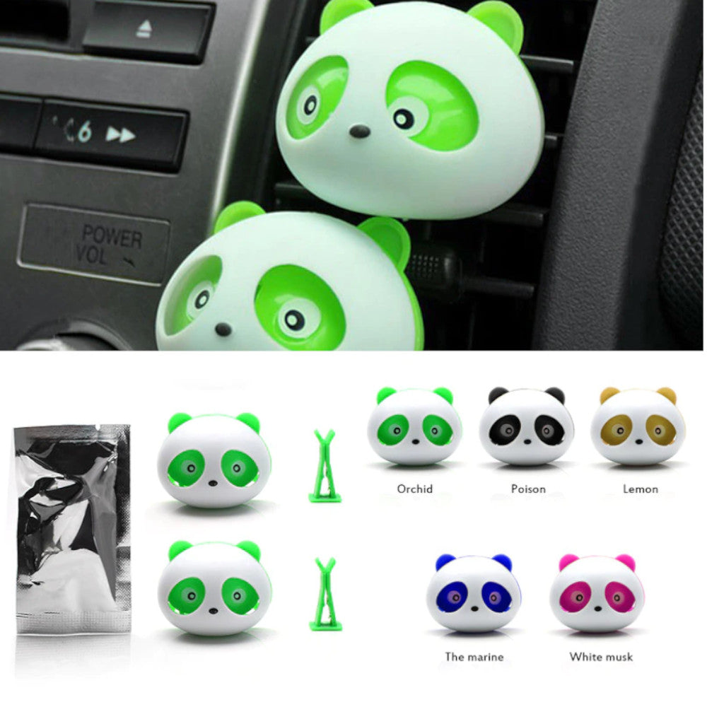 Cute Panda Car Air Freshener Vent Vehicle Perfume