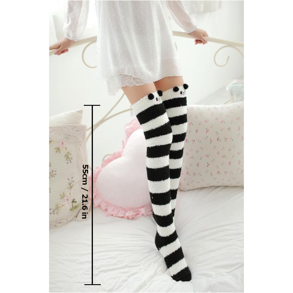 Panda Bear Thigh Highs