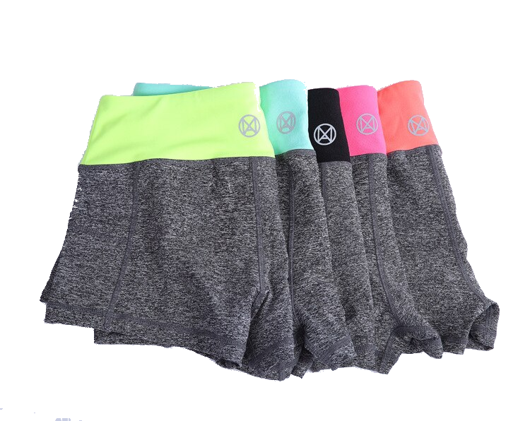 Pocket Yoga Shorts Women Gym Wear Spandex Pants Fitness Exercise