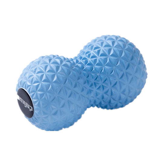 Peanut Roller Fitness Ball Double Lacrosse Trigger Point Massage Myofascial Release Deep Tissue Massager